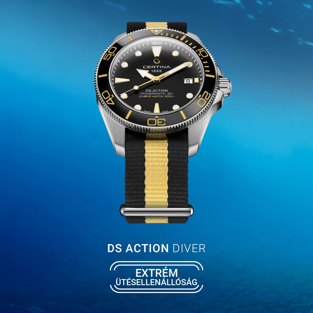 Megérkezetek a legújabb ütésálló Certina órák!