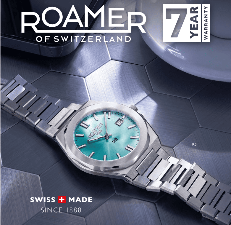 Roamer R8: Elegancia és sportosság svájci köntösben